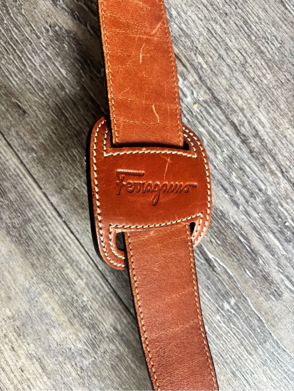 Ferragamo Brown Leather Bag - Classic Everyday Carry